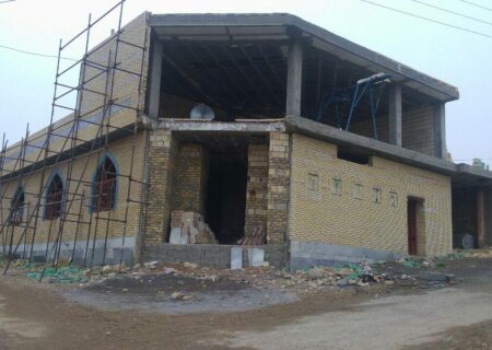 احداث مسجد صاحب الزمان(عج) در روستای خاکدانه از توابع شهرستان سمیرم